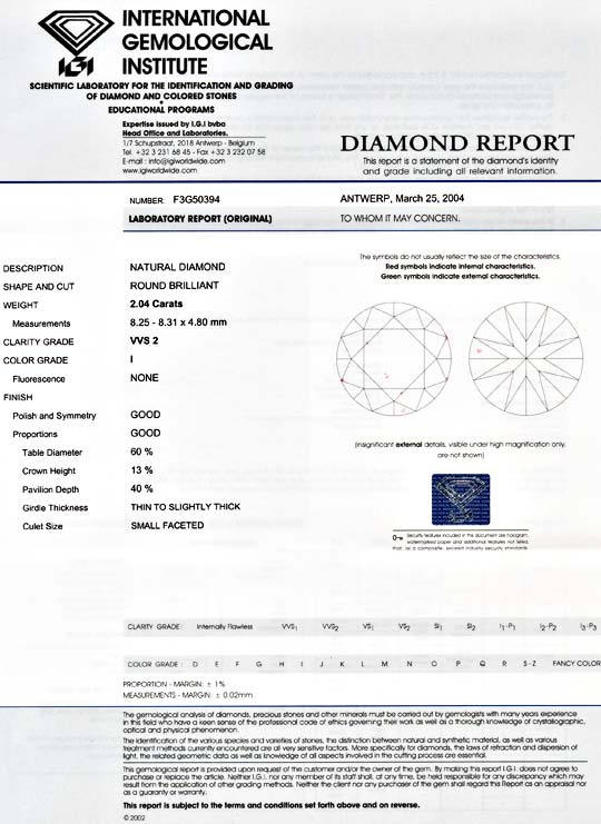 Foto 9 - Diamant 2,047 Zweikaräter Super Qualität IGI, D5454