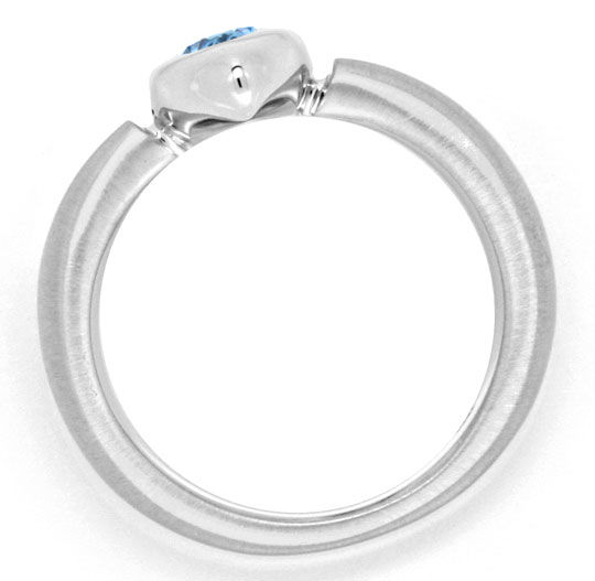 Foto 3 - Ring 0,61 Blauer Diamant Blue Diamond Treated LC, S1301