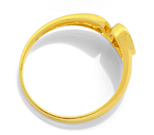 Foto 3 - Diamant-Designer-Ring Gelbgold 0,07ct Brillant, S6069